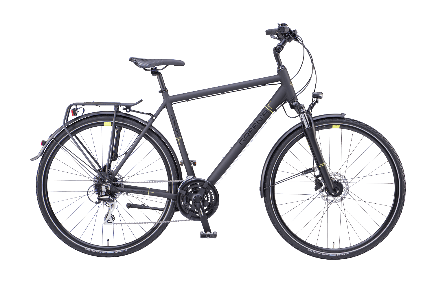 trekkingrad 24 gang Green's Kensington Trekkingrad, 24-Gang Shimano Acera – alexanderad.de