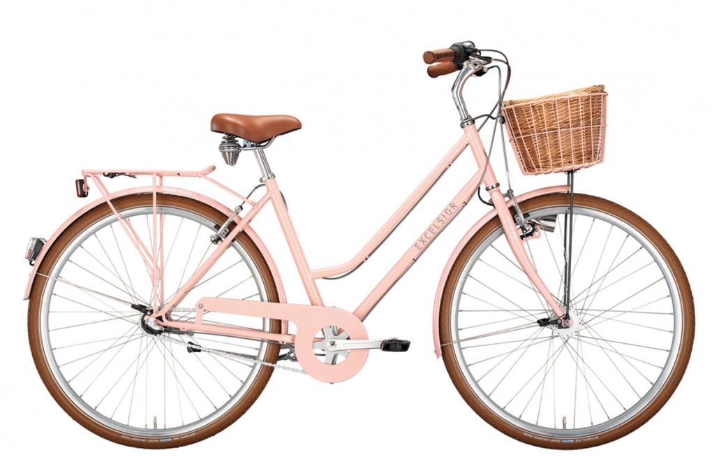damenfahrrad pink mit korb Excelsior Glorious Cityrad Damenrad 28 Zoll, 3 / 7-Gang Shimano Nexus – alexanderad.de